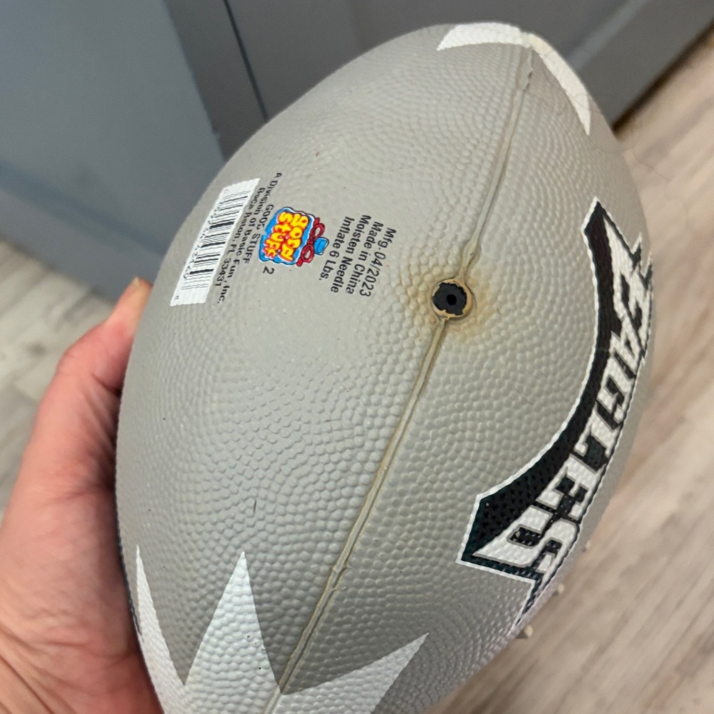 Teal  Philadelphia Eagles Small Football - Picture 3 of 6